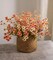 Artificial Wild Flowers Indoor, 12 Pcs Long Stems Fake Flowers Silk Faux Flowers for Vase Filler Table Centerpiece Floral Arrangement Home Decor, Light Red Champagne